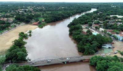 Imagem da notícia Imasul alerta para elevação do nível dos rios Taquari e Aquidauana